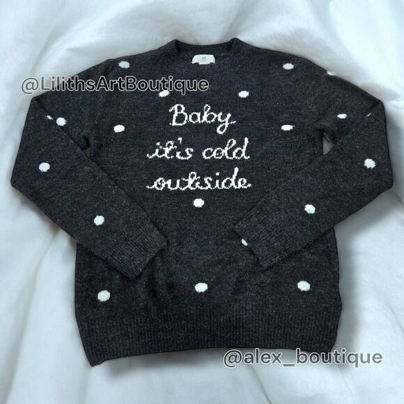 H&M Fine Knit Intarsia Sweater(J004)-Size Xs for Women - Picture 7 of 10